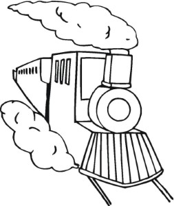 Train 2 - Train Coloring Pages : Coloring Pages for Kids