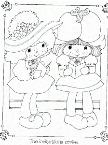 Strawberry Shortcake Coloring Book - Birthday Party @ Toy-Addict.com